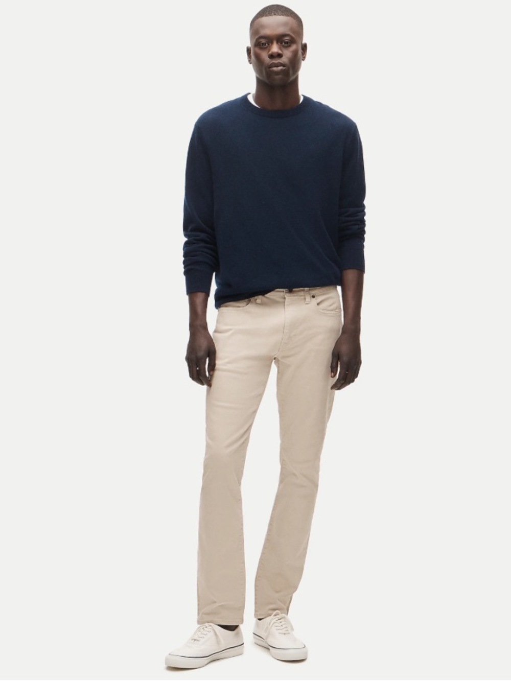 J. Crew 484 Slim-fit Bergen five-pocket pant - Cape Cod Canvas